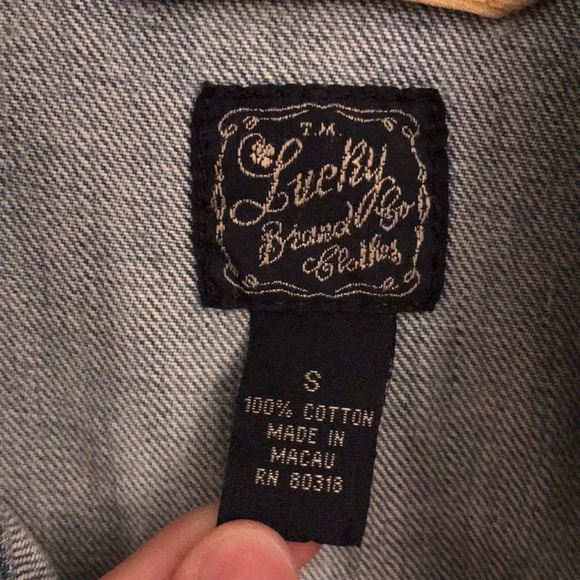 Lucky Brand Denim Vest - Picture 5 of 7
